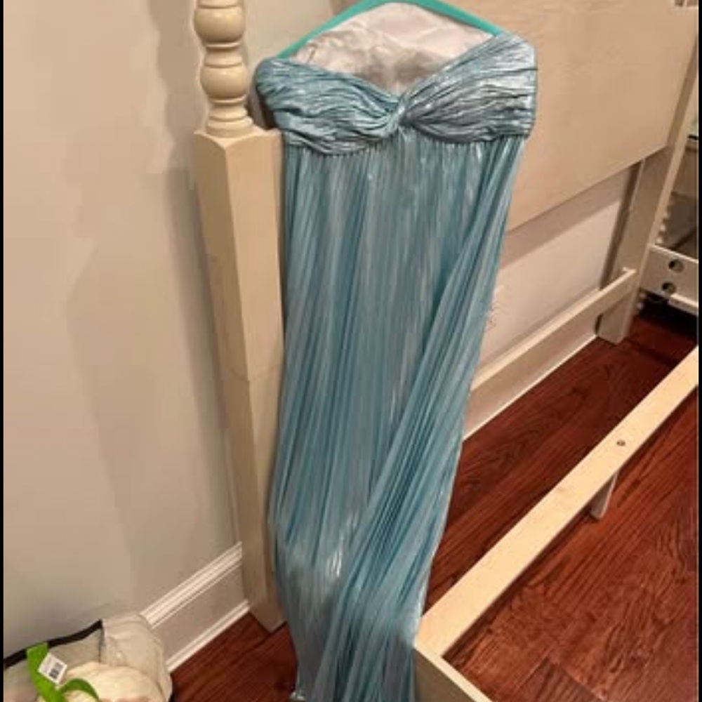Blue Retrofete gown. Only worn once